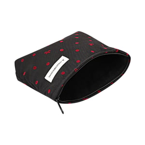 1 Piece Fashionable Series Sweet Dots Color Contrast Design High-capacity Women's Cosmetic Bags h5 Picture6